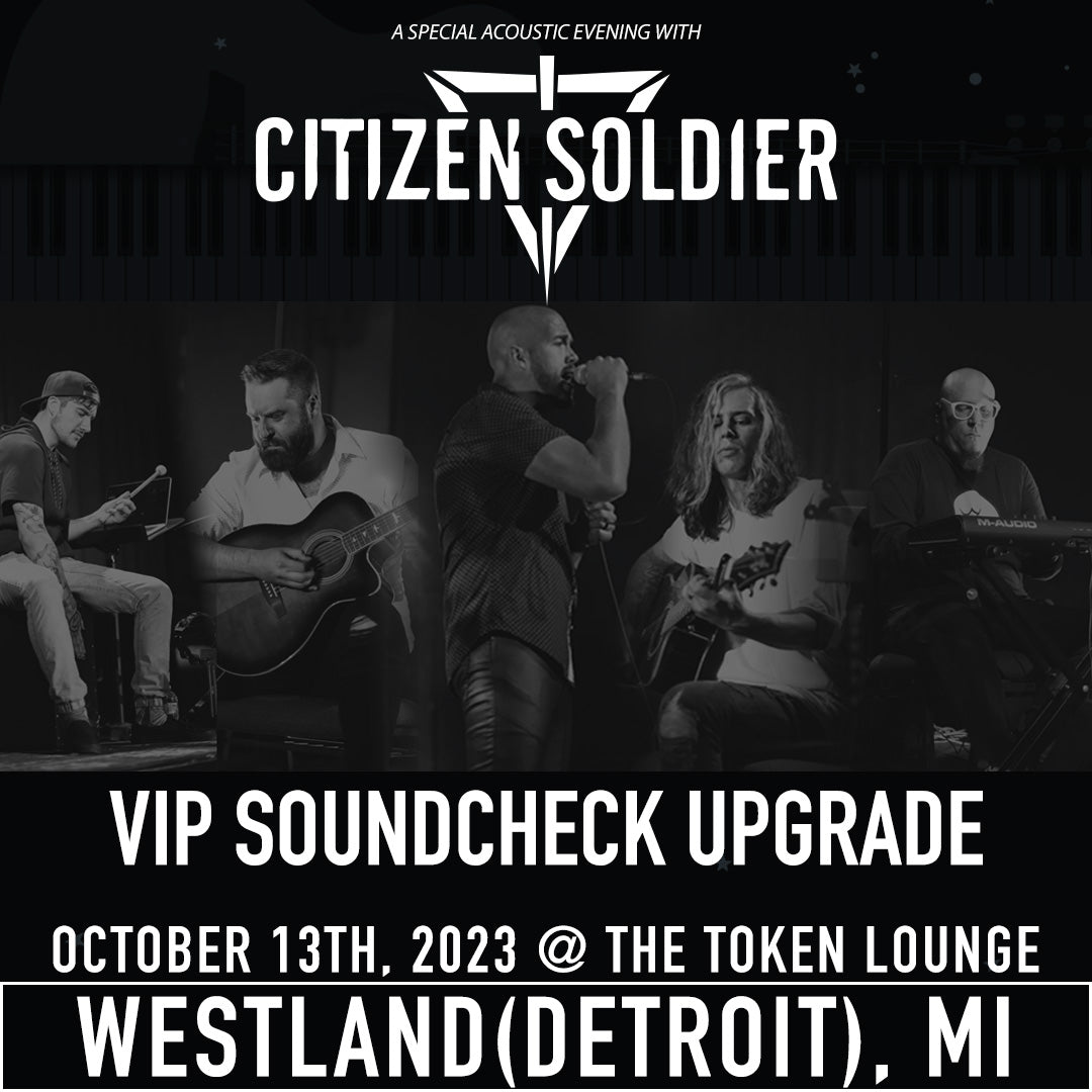VIP SOUNDCHECK - October 13th, 2023 - Westland(Detroit), MI (The Token Lounge)