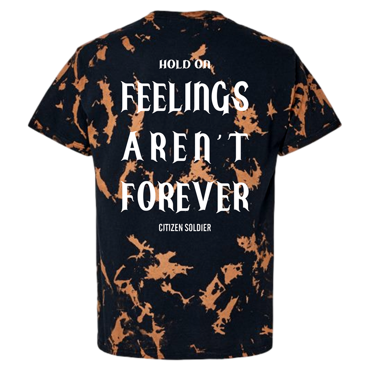 Feelings Aren't Forever Acid Wash T-shirt