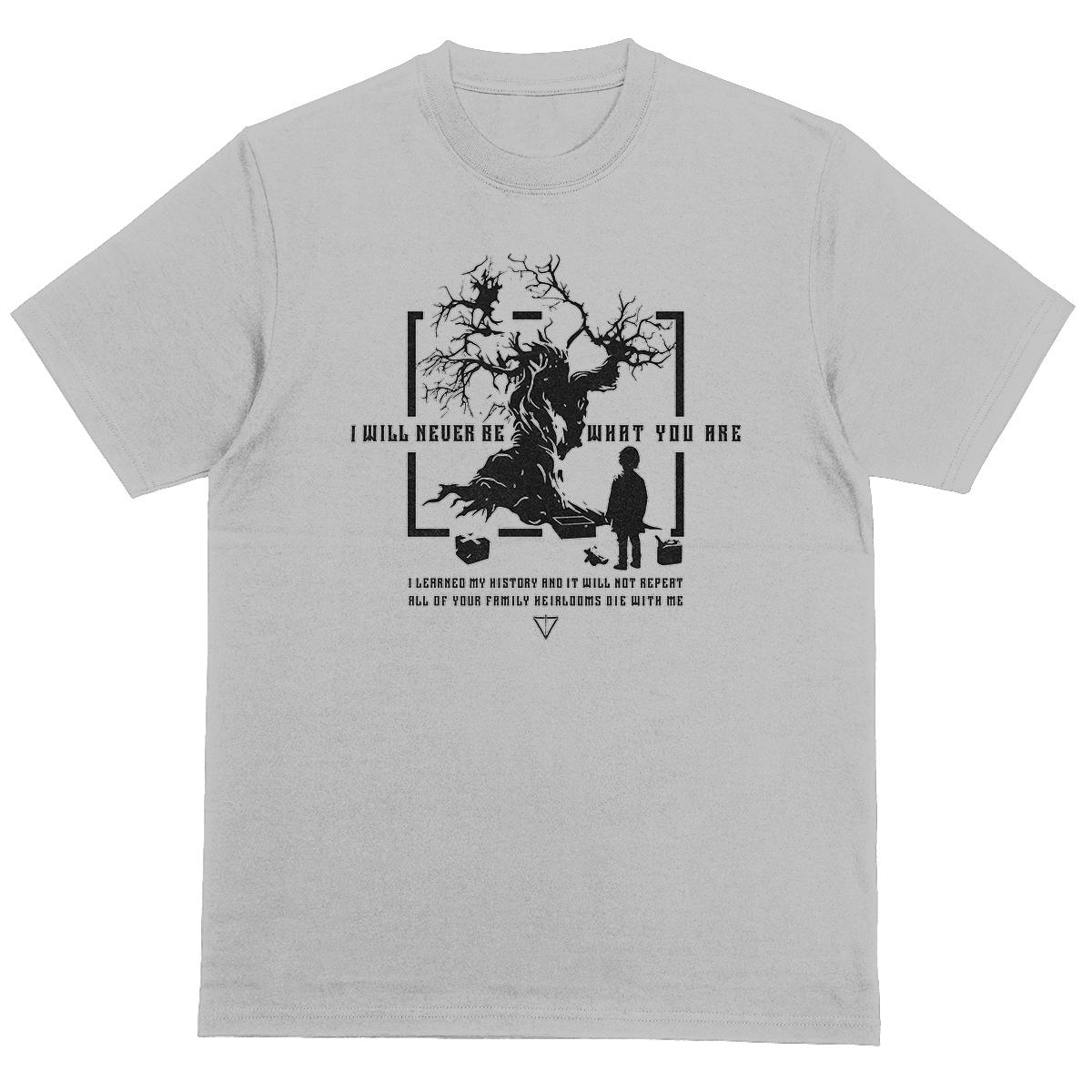 It Ends With Me Inverted T-shirt