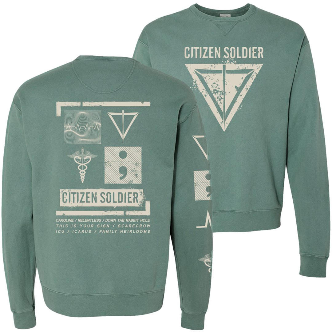 Green Icons Sweatshirt