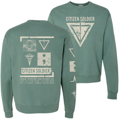 Green Icons Sweatshirt