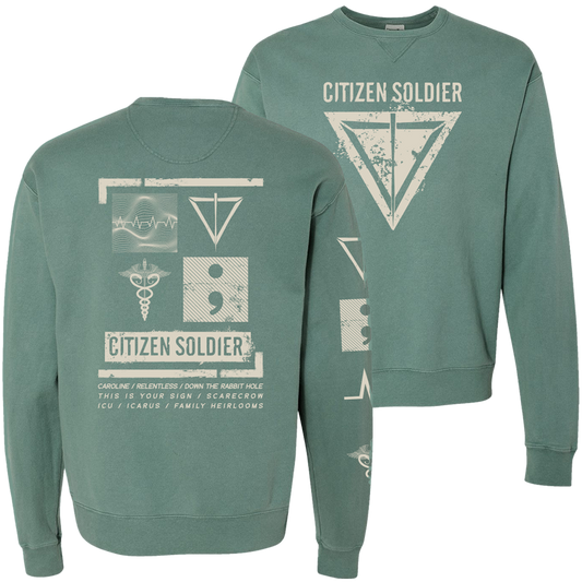 Green Icons Sweatshirt