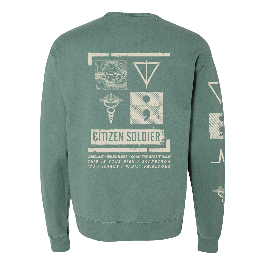 Green Icons Sweatshirt