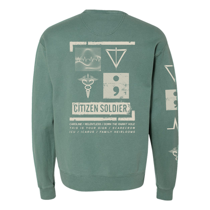 Green Icons Sweatshirt