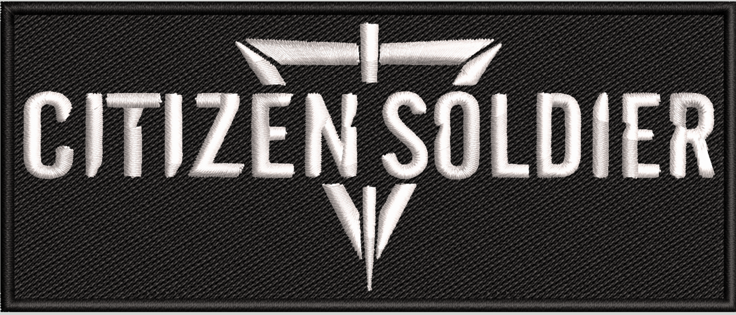 Citizen Soldier Logo Patch