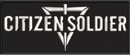 Citizen Soldier Logo Patch