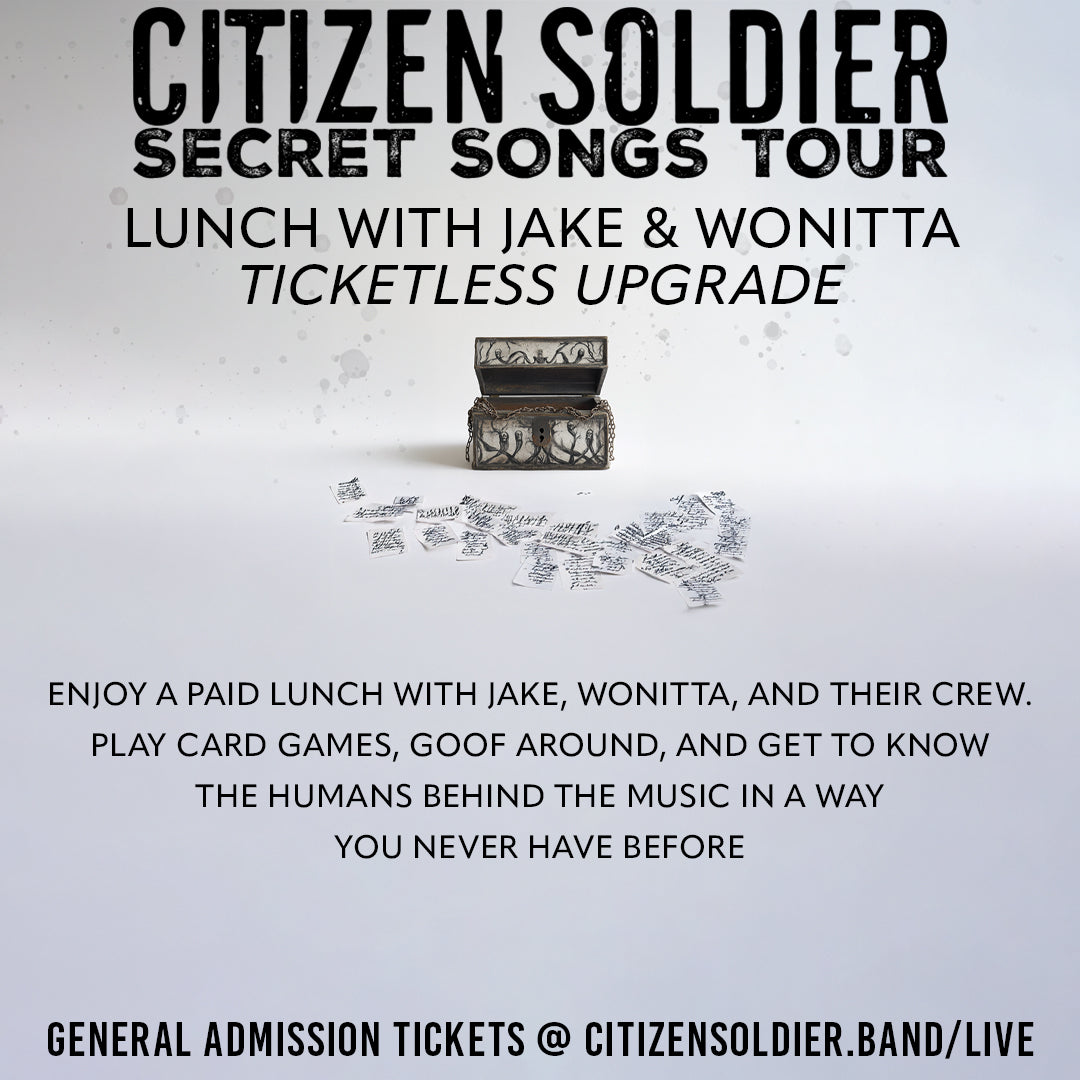 VIP Lunch with Jake & Wonitta Upgrade - Secret Songs Tour